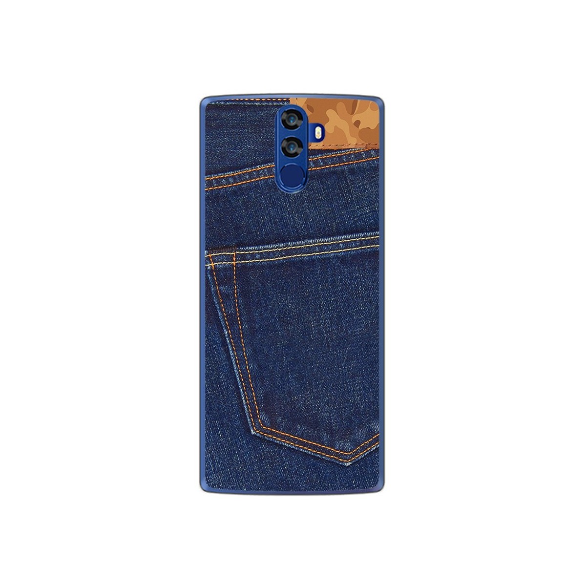 Funda Gel Tpu para Doogee Bl12000 Diseño Vaquero Dibujos