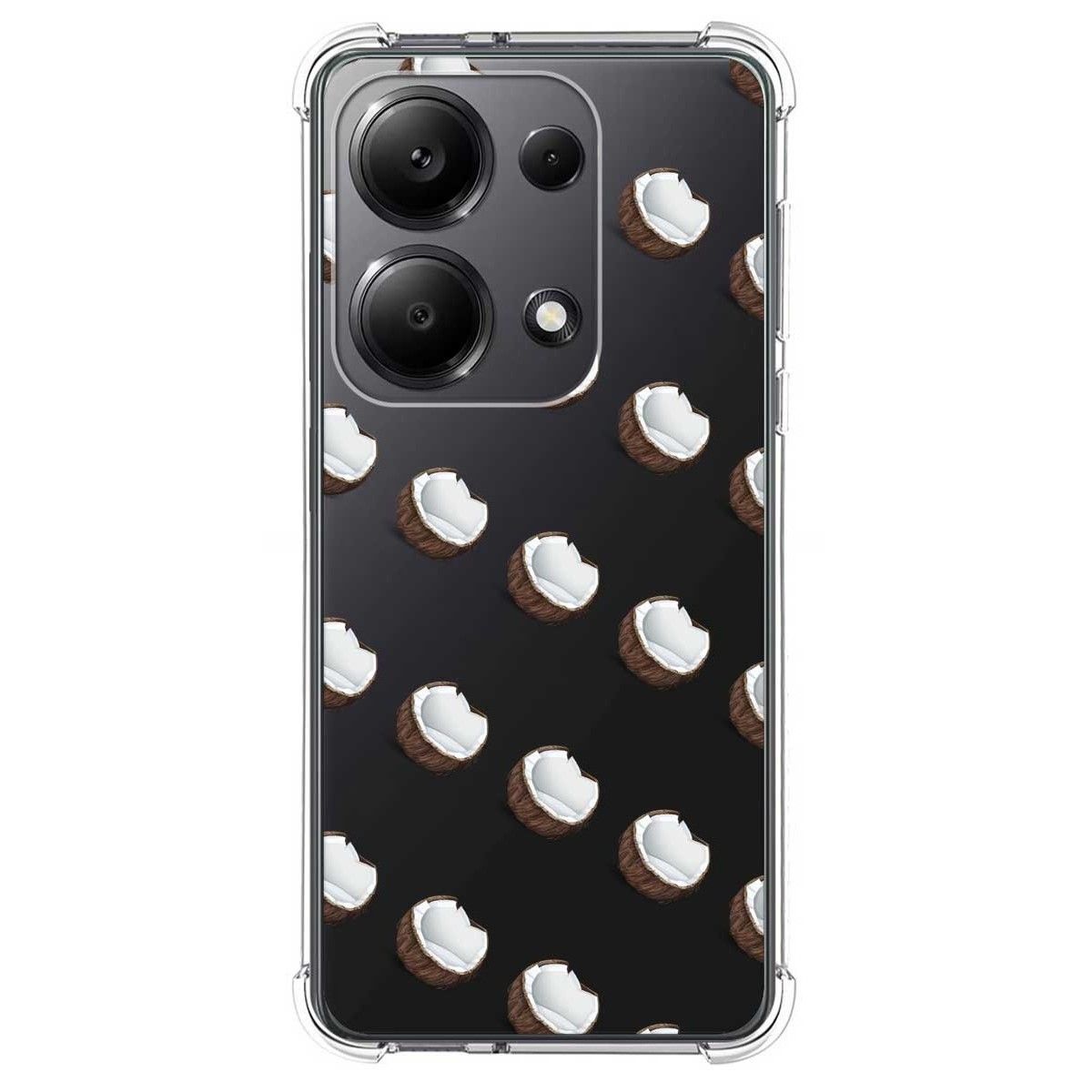 Funda Silicona Antigolpes para Xiaomi Redmi Note 13 Pro 4G diseño Cocos Dibujos