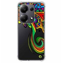 Funda Silicona Antigolpes para Xiaomi Redmi Note 13 Pro 4G diseño Colores Dibujos