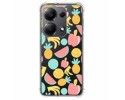 Funda Silicona Antigolpes para Xiaomi Redmi Note 13 Pro 4G diseño Frutas 02 Dibujos