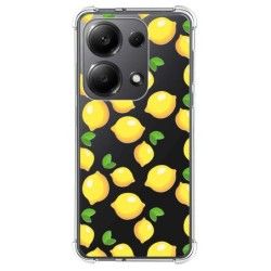 Funda Silicona Antigolpes para Xiaomi Redmi Note 13 Pro 4G diseño Limones Dibujos