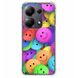 Funda Silicona Antigolpes para Xiaomi Redmi Note 13 Pro 4G diseño Smile Dibujos