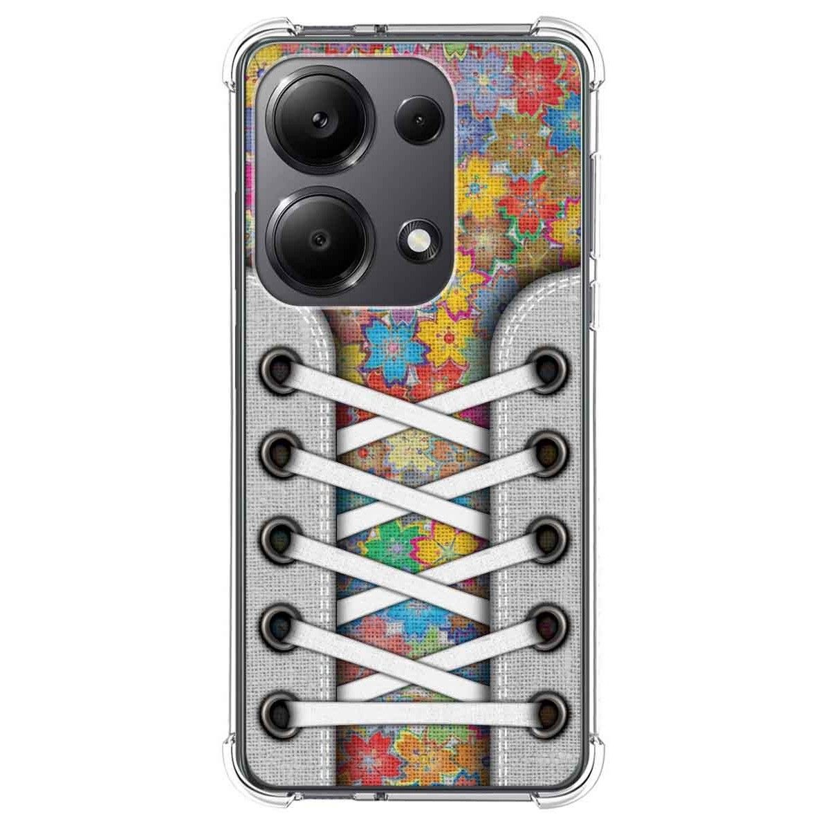 Funda Silicona Antigolpes para Xiaomi Redmi Note 13 Pro 4G diseño Zapatillas 05 Dibujos
