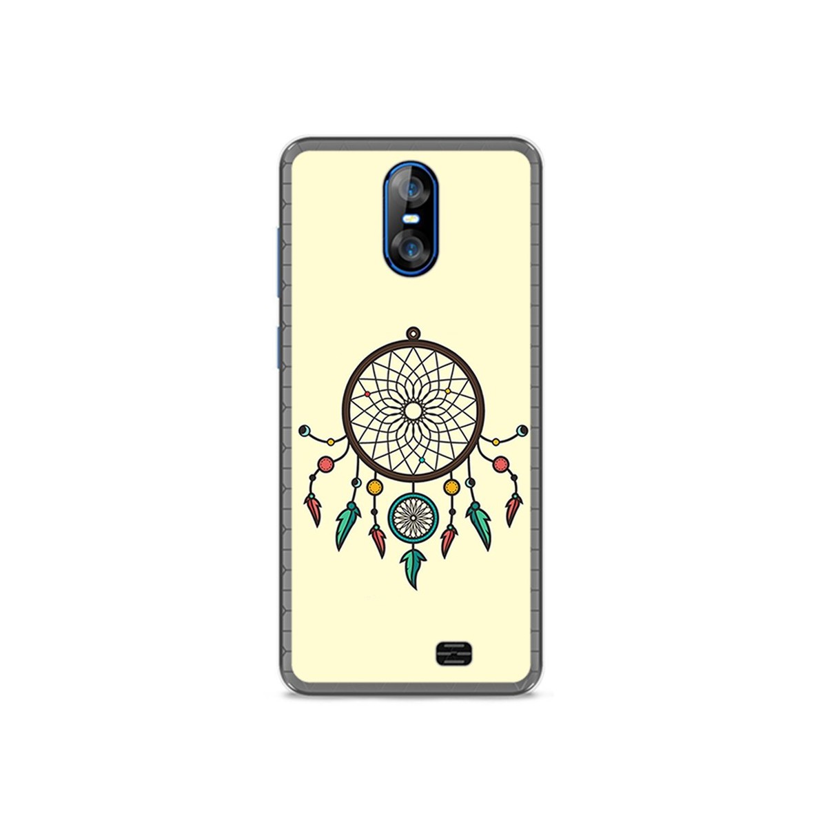 Funda Gel Tpu para Homtom S12 Diseño Atrapasueños Dibujos
