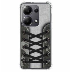 Funda Silicona Antigolpes para Xiaomi Redmi Note 13 Pro 4G diseño Zapatillas 16 Dibujos