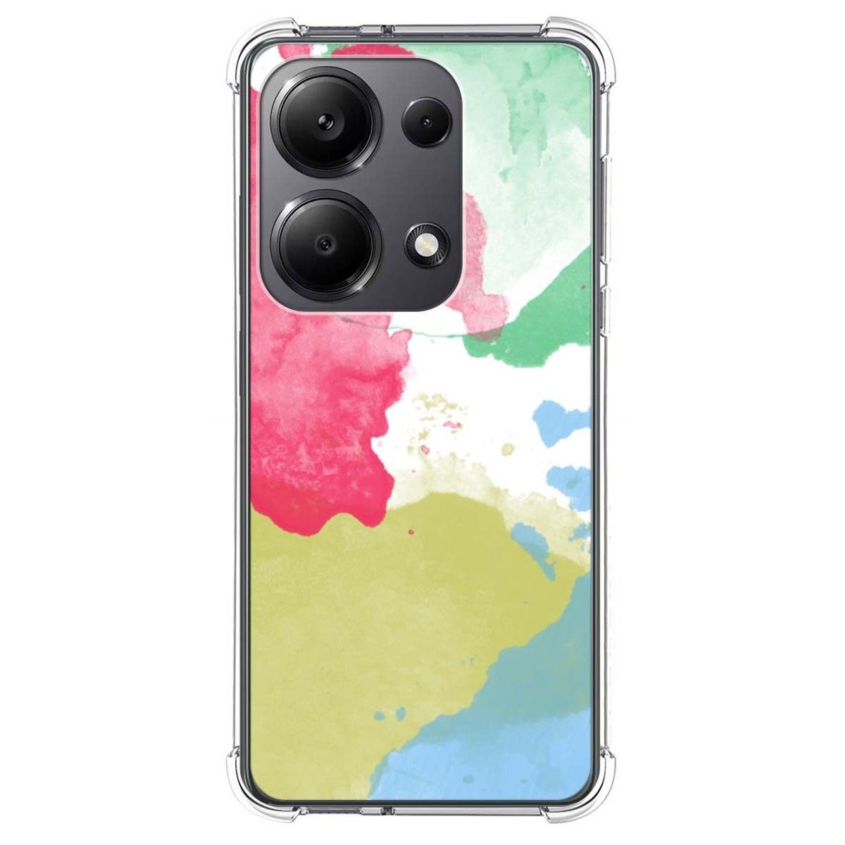 Funda Silicona Antigolpes para Xiaomi Redmi Note 13 Pro 4G diseño Acuarela 02 Dibujos