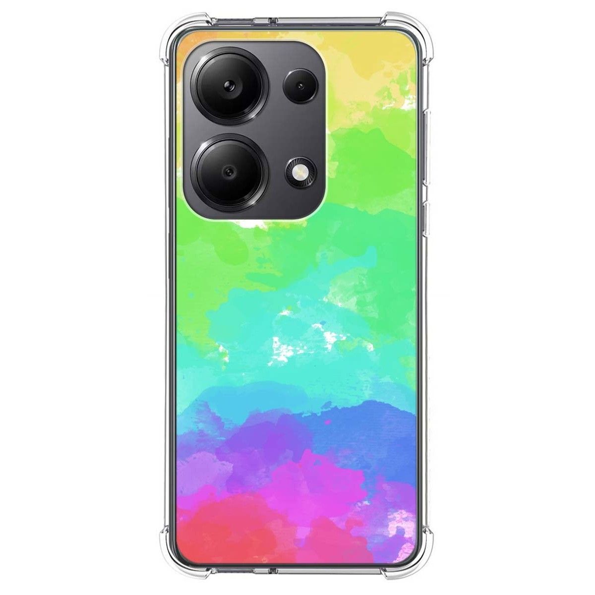 Funda Silicona Antigolpes para Xiaomi Redmi Note 13 Pro 4G diseño Acuarela 03 Dibujos