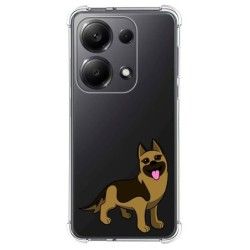 Funda Silicona Antigolpes para Xiaomi Redmi Note 13 Pro 4G diseño Perros 03 Dibujos