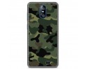 Funda Gel Tpu para Homtom S12 Diseño Camuflaje Dibujos