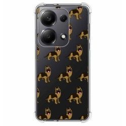 Funda Silicona Antigolpes para Xiaomi Redmi Note 13 Pro 4G diseño Perros 09 Dibujos