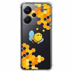 Funda Silicona Antigolpes para Xiaomi Redmi Note 13 Pro+ Plus 5G diseño Abeja Dibujos