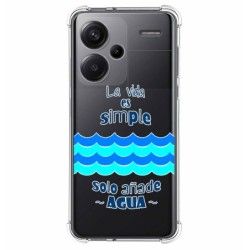 Funda Silicona Antigolpes para Xiaomi Redmi Note 13 Pro+ Plus 5G diseño Agua Dibujos