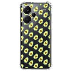 Funda Silicona Antigolpes para Xiaomi Redmi Note 13 Pro+ Plus 5G diseño Aguacate Dibujos