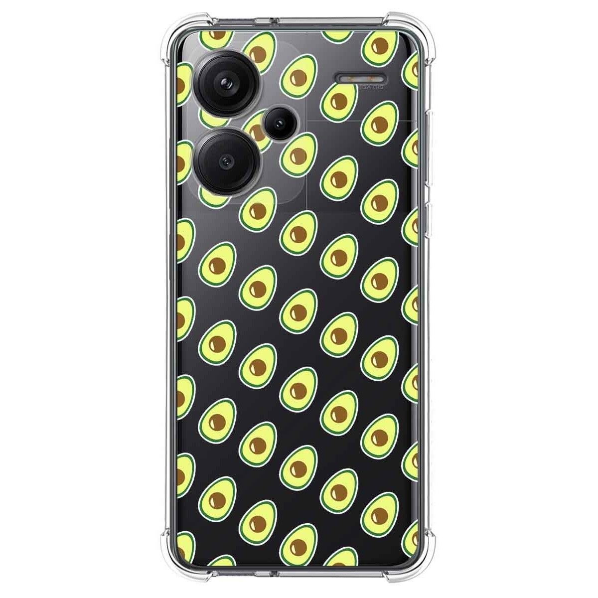 Funda Silicona Antigolpes para Xiaomi Redmi Note 13 Pro+ Plus 5G diseño Aguacate Dibujos