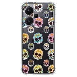 Funda Silicona Antigolpes para Xiaomi Redmi Note 13 Pro+ Plus 5G diseño Catrina Dibujos