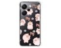 Funda Silicona Antigolpes para Xiaomi Redmi Note 13 Pro+ Plus 5G diseño Cerdos Dibujos