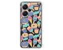 Funda Silicona Antigolpes para Xiaomi Redmi Note 13 Pro+ Plus 5G diseño Dulces 02 Dibujos