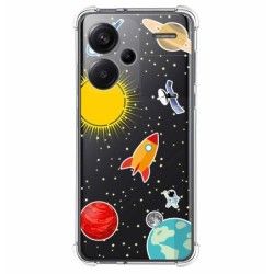 Funda Silicona Antigolpes para Xiaomi Redmi Note 13 Pro+ Plus 5G diseño Espacio Dibujos