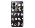 Funda Silicona Antigolpes para Xiaomi Redmi Note 13 Pro+ Plus 5G diseño Perros Dibujos
