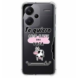 Funda Silicona Antigolpes para Xiaomi Redmi Note 13 Pro+ Plus 5G diseño Vaca Dibujos
