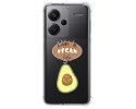 Funda Silicona Antigolpes para Xiaomi Redmi Note 13 Pro+ Plus 5G diseño Vegan Life Dibujos
