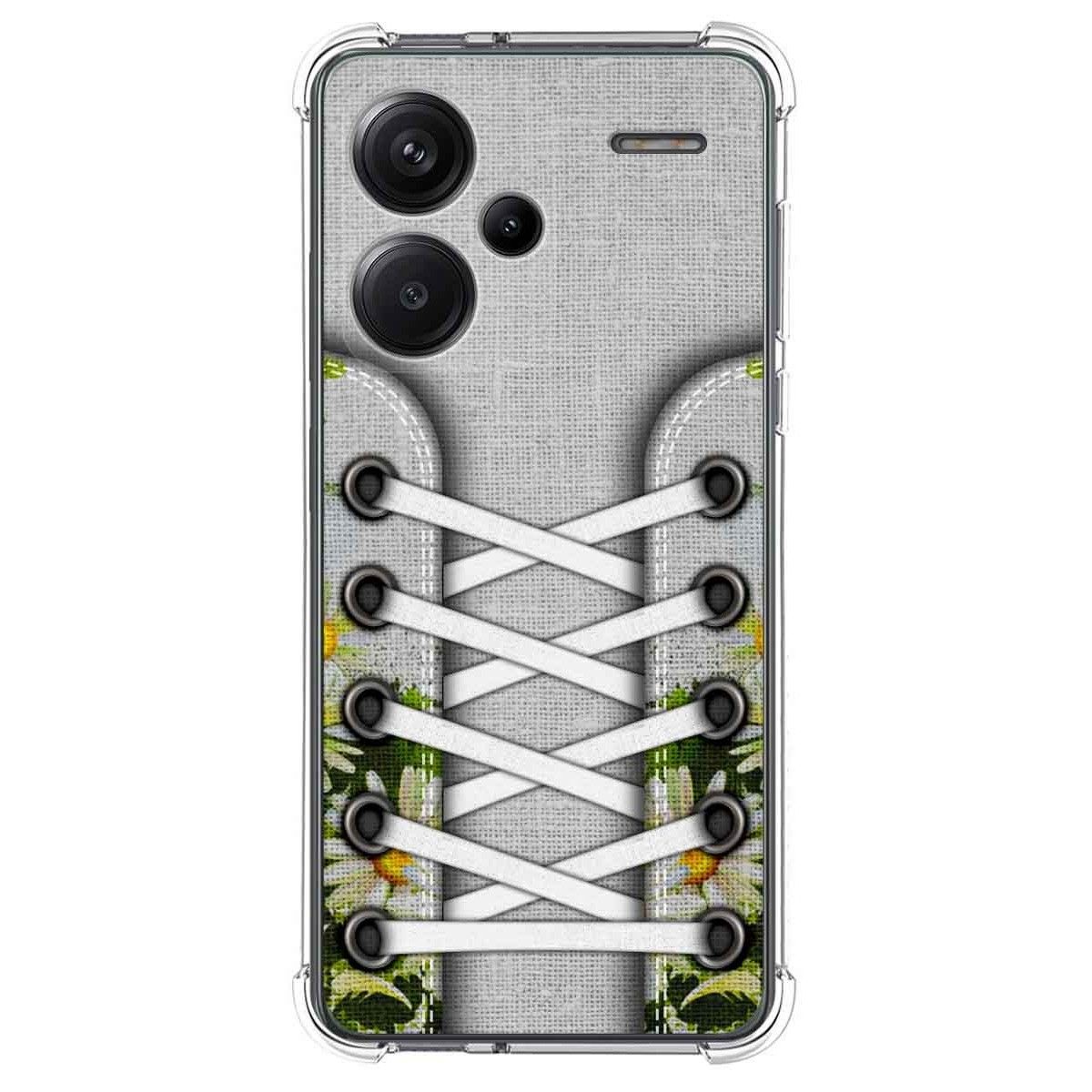 Funda Silicona Antigolpes para Xiaomi Redmi Note 13 Pro+ Plus 5G diseño Zapatillas 08 Dibujos