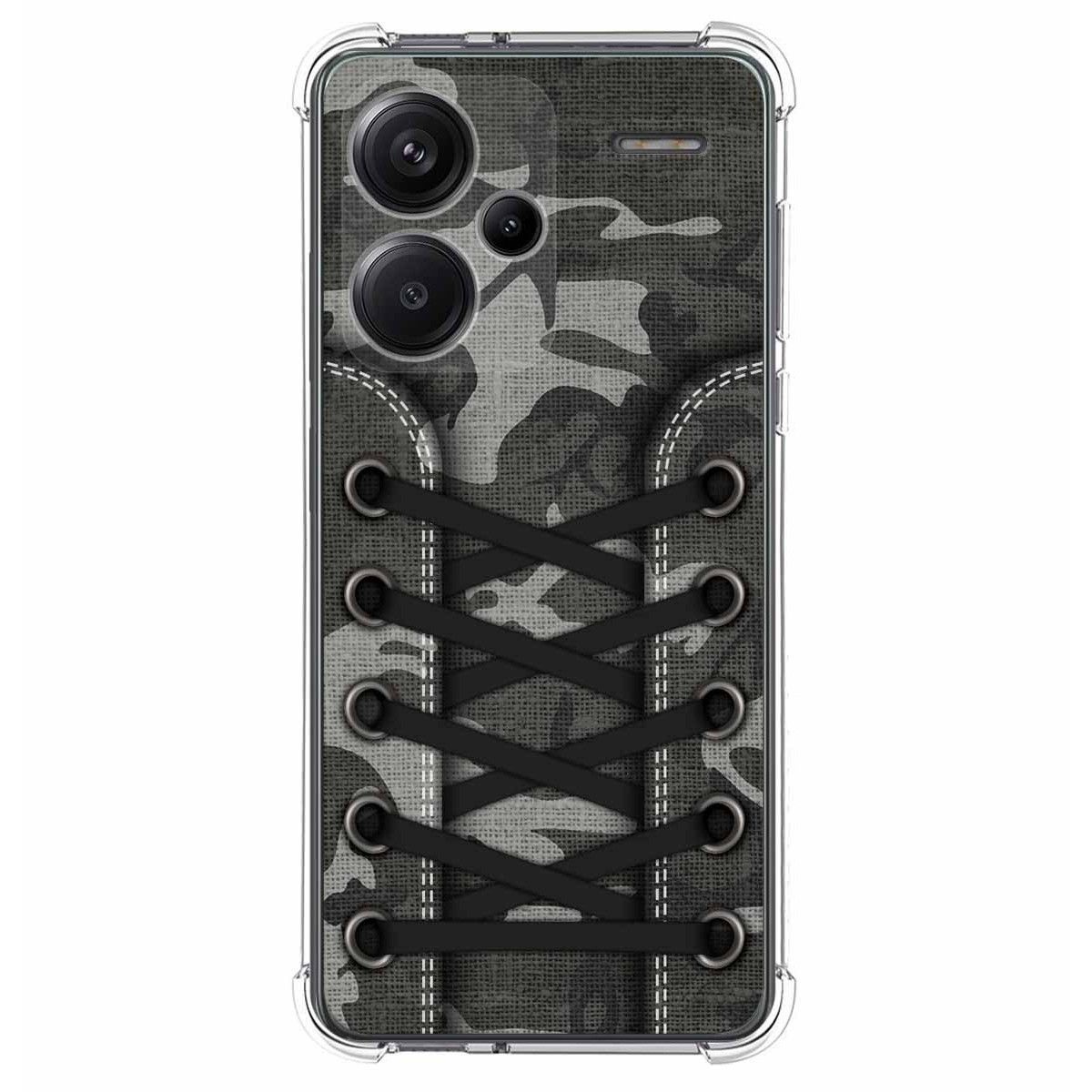 Funda Silicona Antigolpes para Xiaomi Redmi Note 13 Pro+ Plus 5G diseño Zapatillas 15 Dibujos