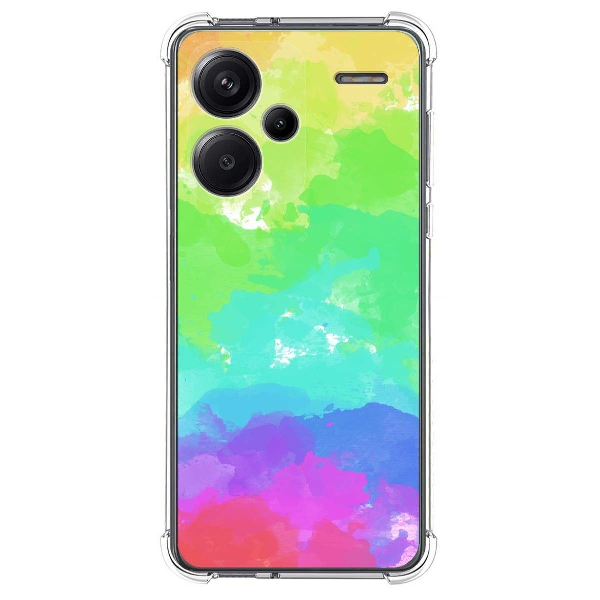 Funda Silicona Antigolpes para Xiaomi Redmi Note 13 Pro+ Plus 5G diseño Acuarela 03 Dibujos