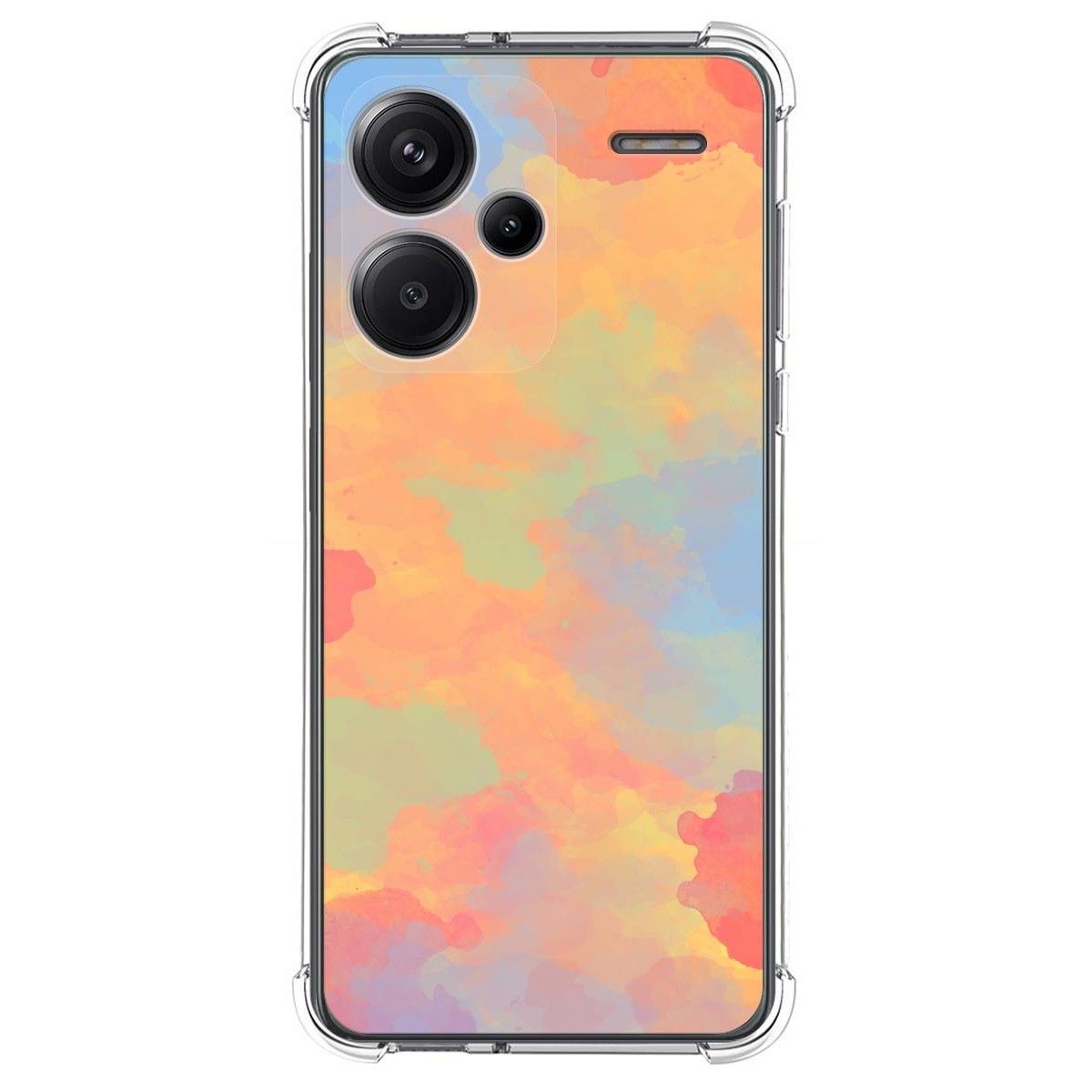 Funda Silicona Antigolpes para Xiaomi Redmi Note 13 Pro+ Plus 5G diseño Acuarela 08 Dibujos