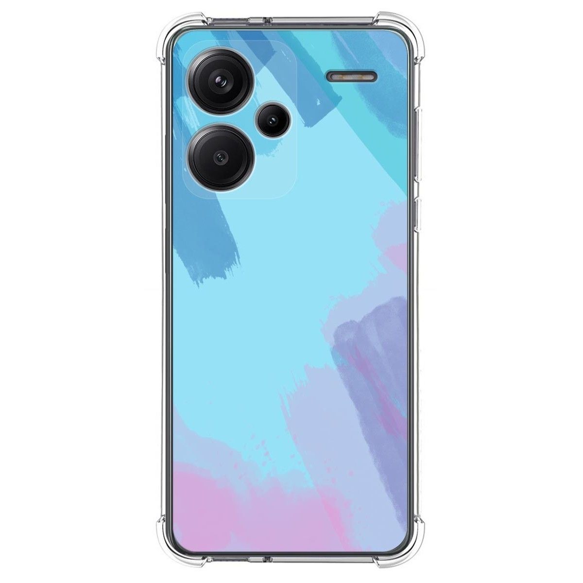 Funda Silicona Antigolpes para Xiaomi Redmi Note 13 Pro+ Plus 5G diseño Acuarela 10 Dibujos