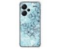 Funda Silicona Antigolpes para Xiaomi Redmi Note 13 Pro+ Plus 5G diseño Flores 03 Dibujos
