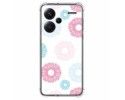 Funda Silicona Antigolpes para Xiaomi Redmi Note 13 Pro+ Plus 5G diseño Flores 06 Dibujos