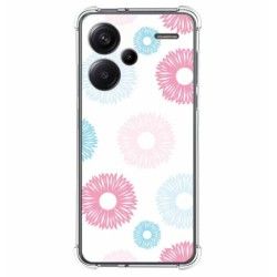 Funda Silicona Antigolpes para Xiaomi Redmi Note 13 Pro+ Plus 5G diseño Flores 06 Dibujos