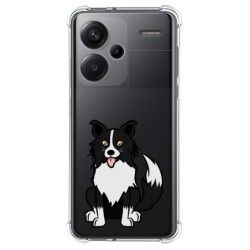 Funda Silicona Antigolpes para Xiaomi Redmi Note 13 Pro+ Plus 5G diseño Perros 01 Dibujos