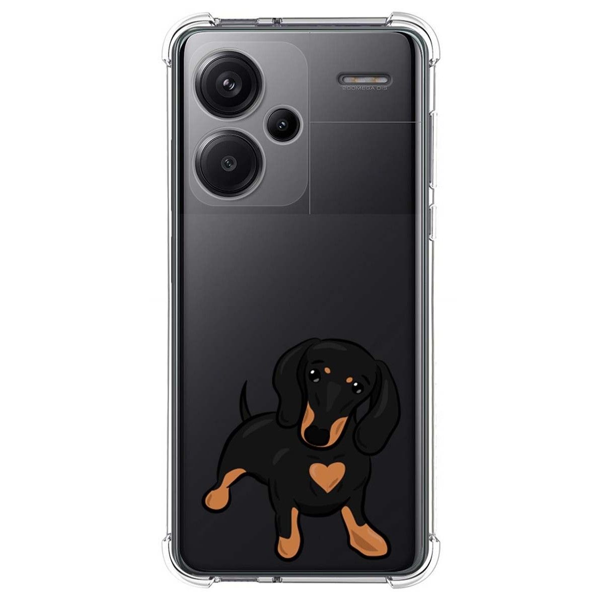 Funda Silicona Antigolpes para Xiaomi Redmi Note 13 Pro+ Plus 5G diseño Perros 04 Dibujos