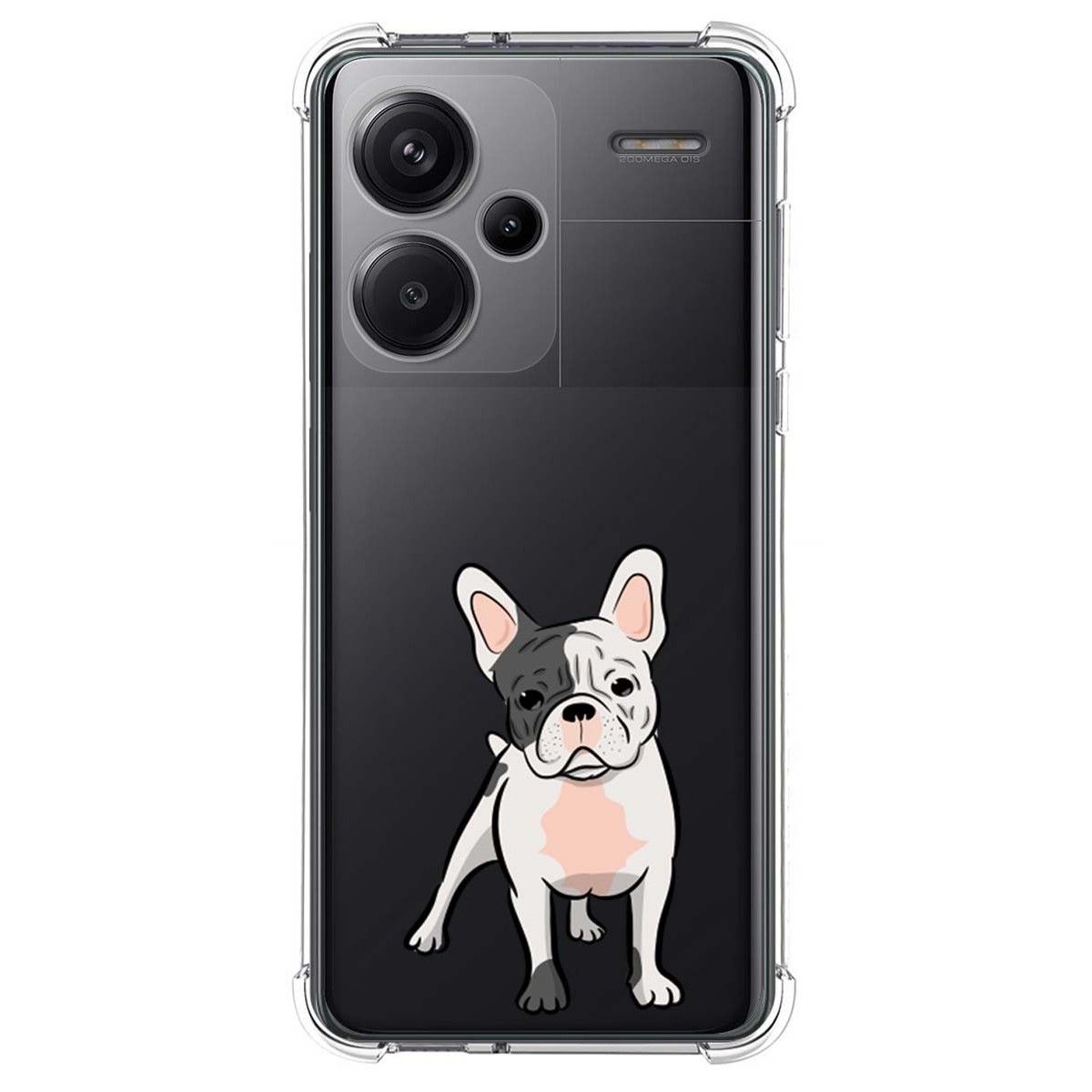 Funda Silicona Antigolpes para Xiaomi Redmi Note 13 Pro+ Plus 5G diseño Perros 06 Dibujos