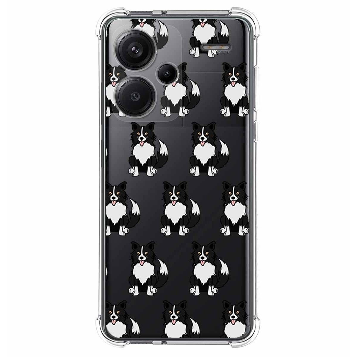 Funda Silicona Antigolpes para Xiaomi Redmi Note 13 Pro+ Plus 5G diseño Perros 07 Dibujos
