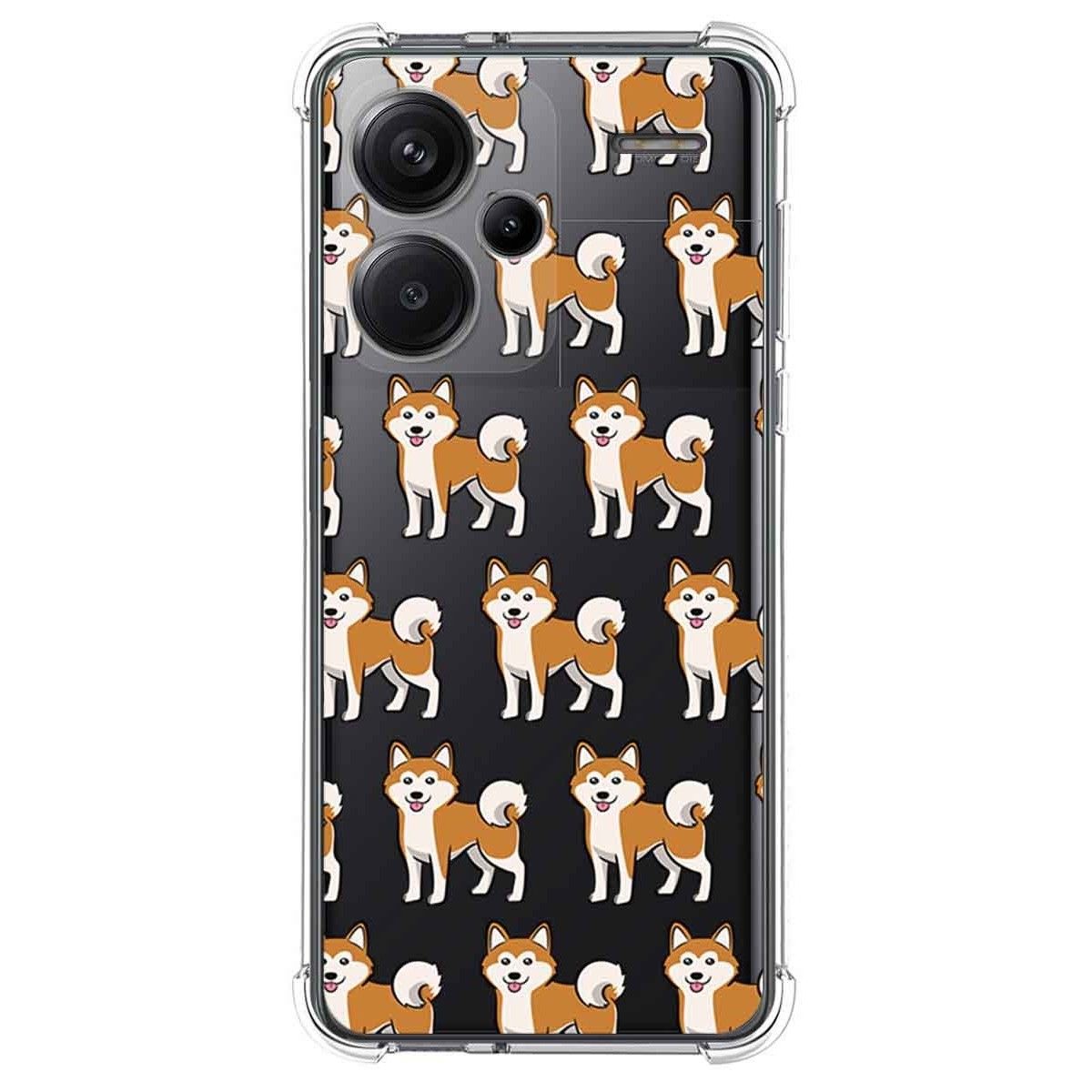 Funda Silicona Antigolpes para Xiaomi Redmi Note 13 Pro+ Plus 5G diseño Perros 08 Dibujos