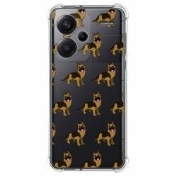 Funda Silicona Antigolpes para Xiaomi Redmi Note 13 Pro+ Plus 5G diseño Perros 09 Dibujos