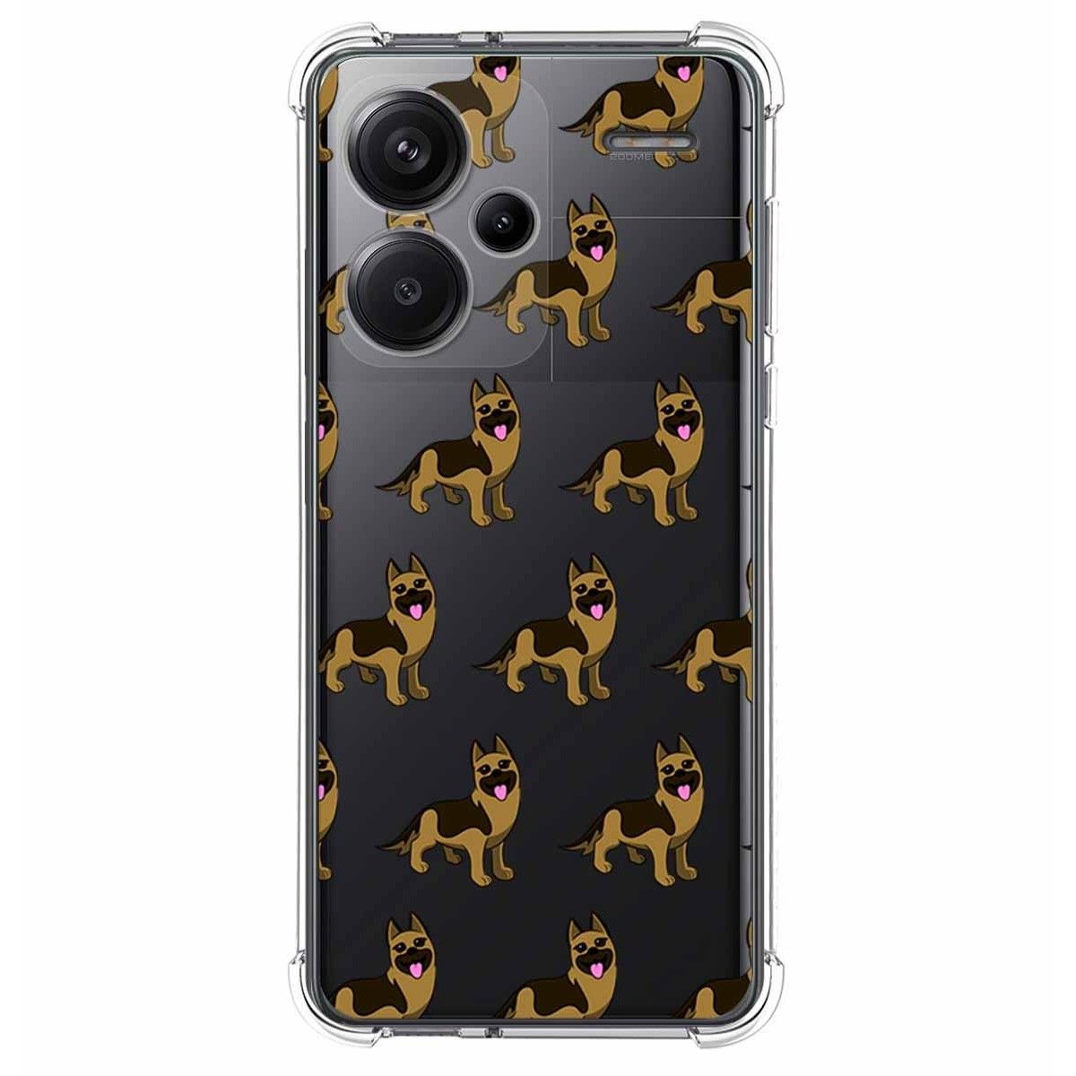 Funda Silicona Antigolpes para Xiaomi Redmi Note 13 Pro+ Plus 5G diseño Perros 09 Dibujos