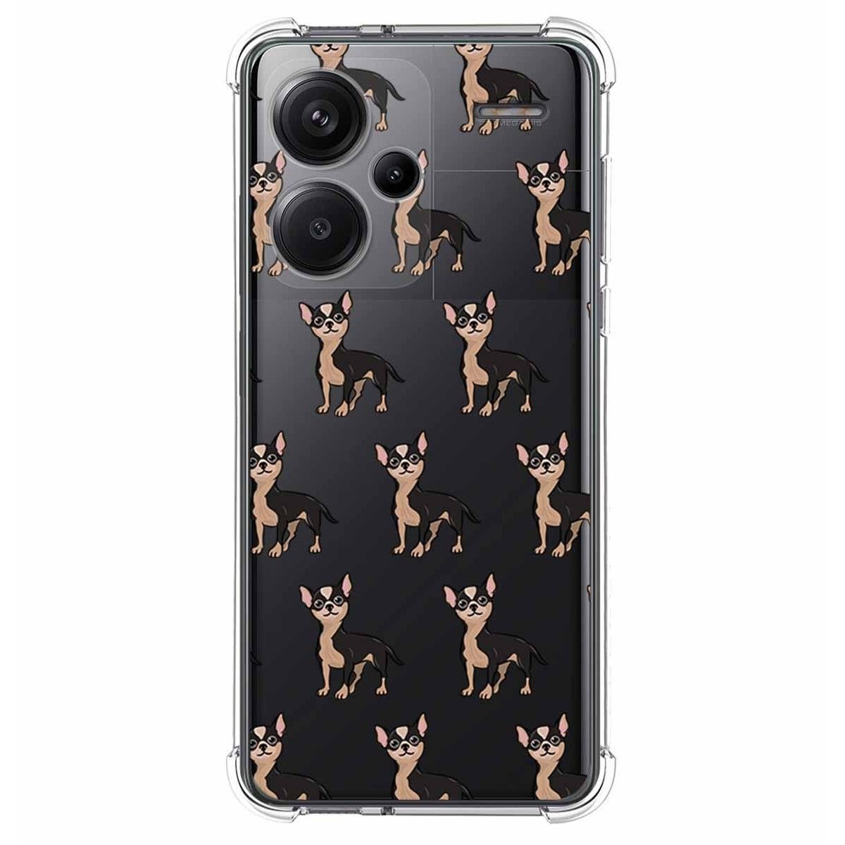 Funda Silicona Antigolpes para Xiaomi Redmi Note 13 Pro+ Plus 5G diseño Perros 11 Dibujos