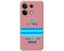 Funda Silicona Líquida Rosa para Xiaomi Redmi Note 13 5G diseño Agua Dibujos