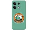 Funda Silicona Líquida Verde para Xiaomi Redmi Note 13 5G diseño Adventure Dibujos