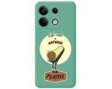 Funda Silicona Líquida Verde para Xiaomi Redmi Note 13 5G diseño Culo Natural Dibujos