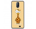 Funda Gel Tpu para Homtom S12 Diseño Jirafa Dibujos