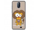 Funda Gel Tpu para Homtom S12 Diseño Leon Dibujos