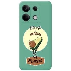 Funda Silicona Líquida Verde para Xiaomi Redmi Note 13 Pro 5G diseño Culo Natural Dibujos