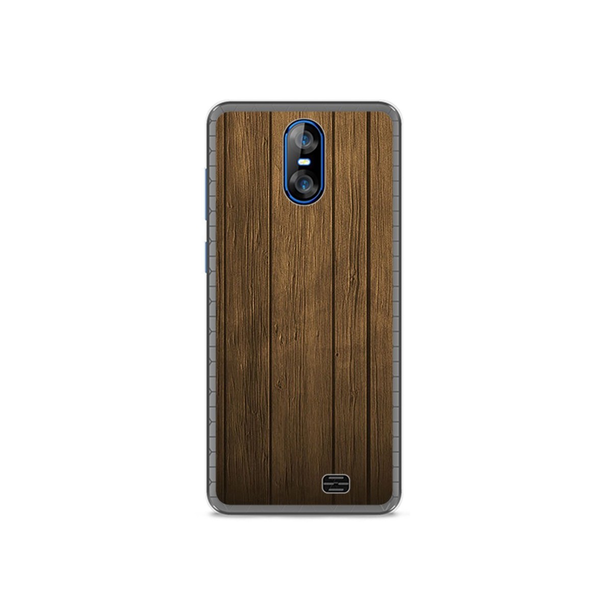 Funda Gel Tpu para Homtom S12 Diseño Madera Dibujos
