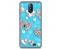 Funda Gel Tpu para Homtom S12 Diseño Mariposas Dibujos