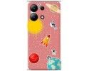 Funda Silicona Líquida Rosa para Xiaomi Redmi Note 13 4G diseño Espacio Dibujos